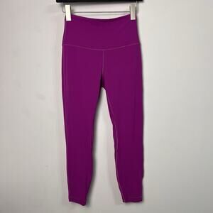 Lululemon Align High-Rise Pant 25" Magenta Purple Size 4